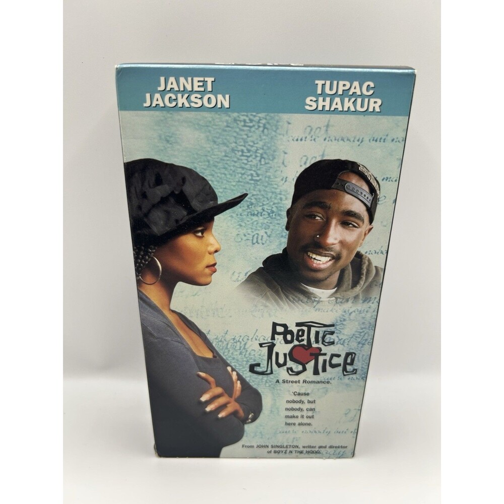 Poetic Justice VHS 1993 Tupac 2Pac Janet Jackson